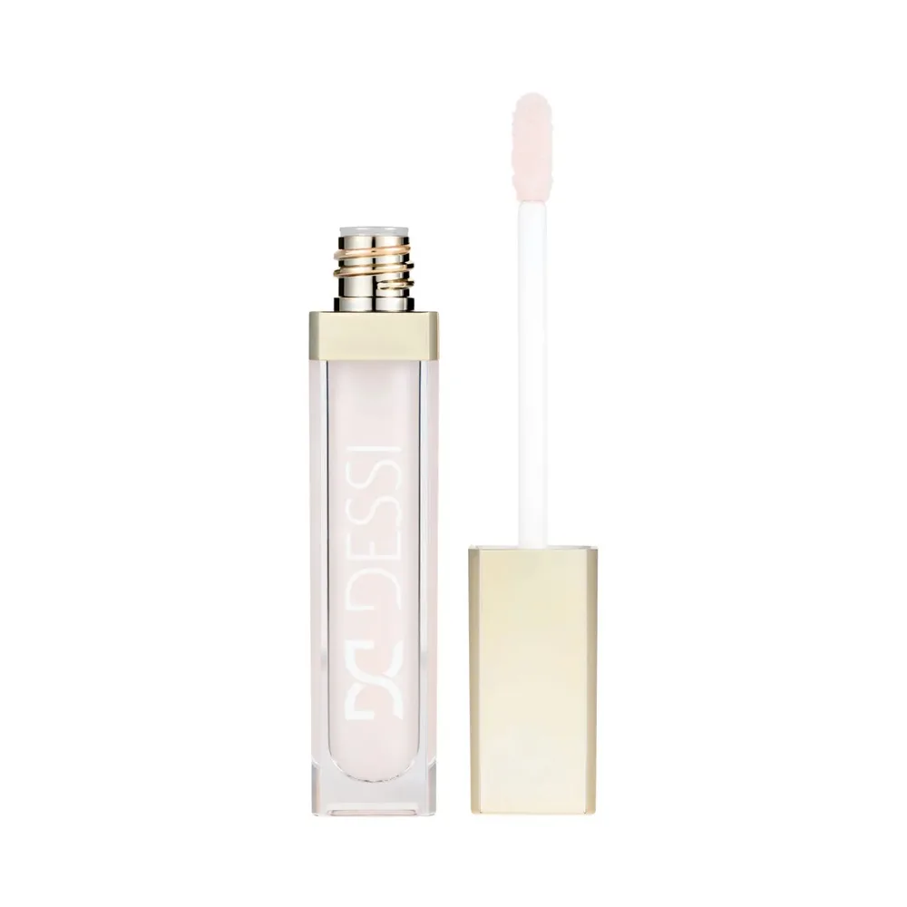 Блеск-тинт для губ Dessi Cosmetics кремовый 112 ICY ухаживающий, лёгкая масляная текстура