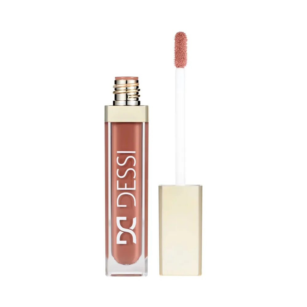 Блеск для губ Dessi Cosmetics Creamy Cover Lip Tint кремовый тинт с маслами 114 TOFFEE