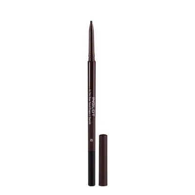 Карандаш для бровей Inglot So Fine автоматический, оттенок 02, тонкий грифель, прорисовка волосков