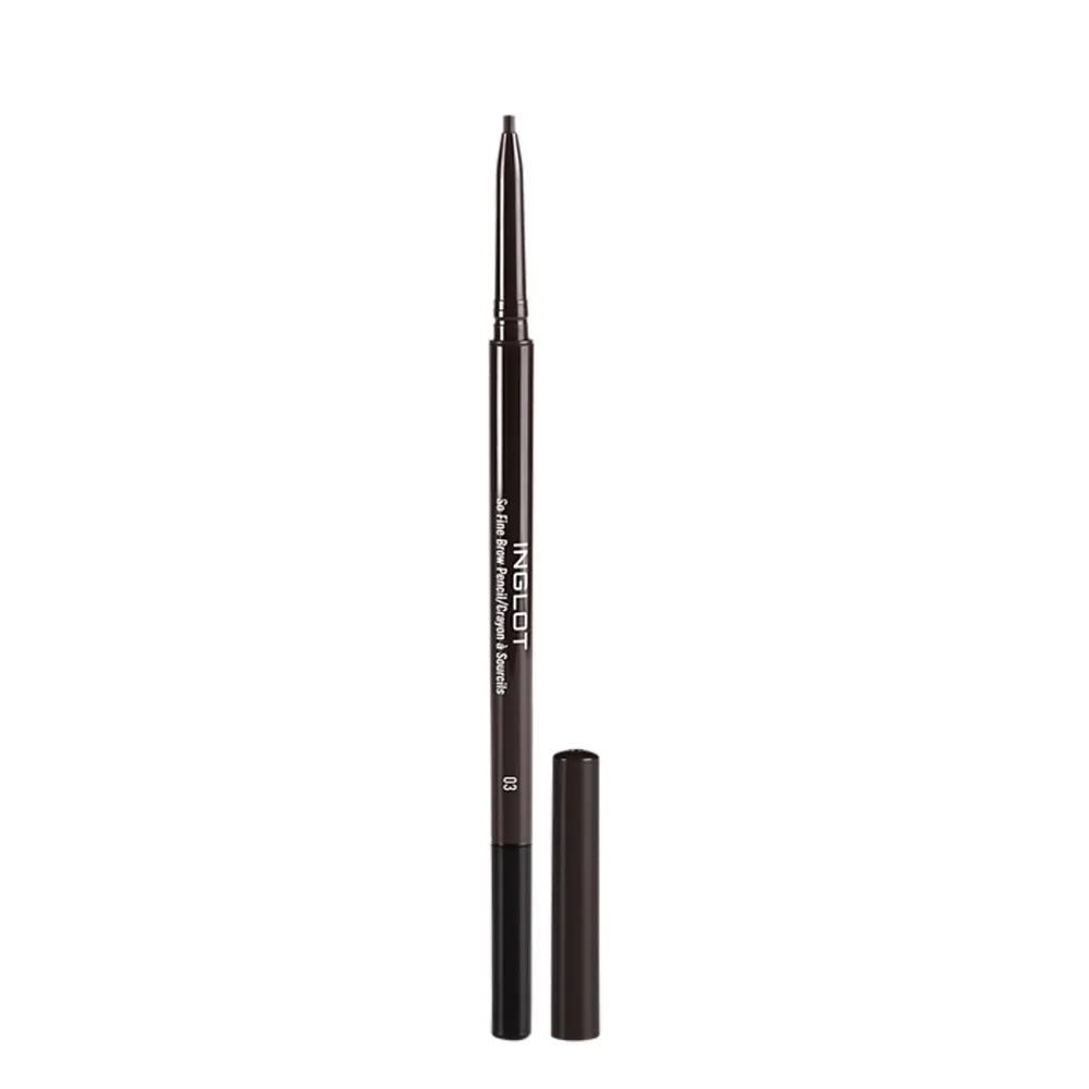 Карандаш для бровей Inglot So Fine 03 тонкий грифель стойкий