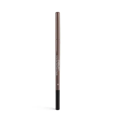 Карандаш для бровей Inglot So Fine 01 тонкий грифель, натуральный эффект
