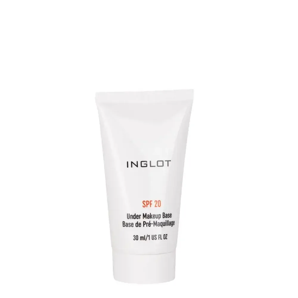 База под макияж Inglot с SPF 20 увлажняющая, продлевает стойкость макияжа