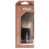Помазок для бритья KillyS For Men Badger Hair Shaving Brush с натуральным ворсом барсука, деревянная ручка — фото 1