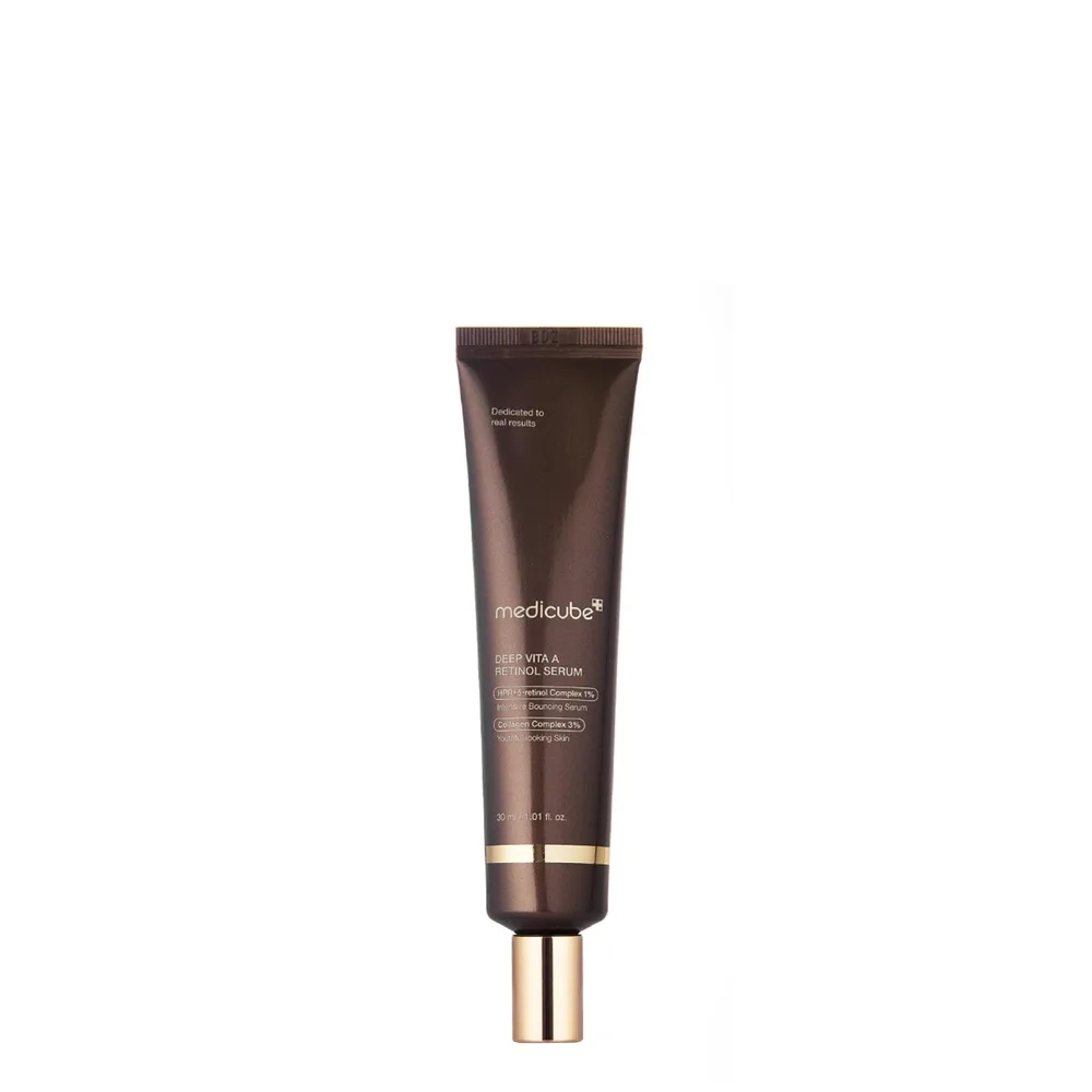 Сыворотка для лица Medicube Deep Vita A Retinol Serum с ретинолом и бакучиолом, для зрелой кожи, 30 мл
