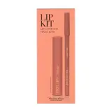 Набор для макияжа губ Pierre Rene Lip Kit 04 Warm Nude Fusion: карандаш 1,4 г + жидкая помада Vinyl Lips 8 мл — фото 1