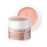 Гель строительный Claresa Nails Soft&Easy оттенок Dancing Sparkles, самовыравнивающийся, UV и LED, 45 г — фото 1