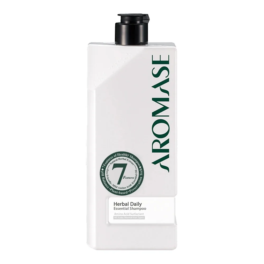 Шампунь для волос Aromase Herbal Daily Essential травяной мягко очищающий, 520 мл