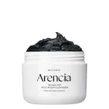 Паста для умывания лица Arencia Black Tea & Yuzu Rice Mochi Cleanser с углём и юдзу, для сияния кожи, 120 г — фото 1