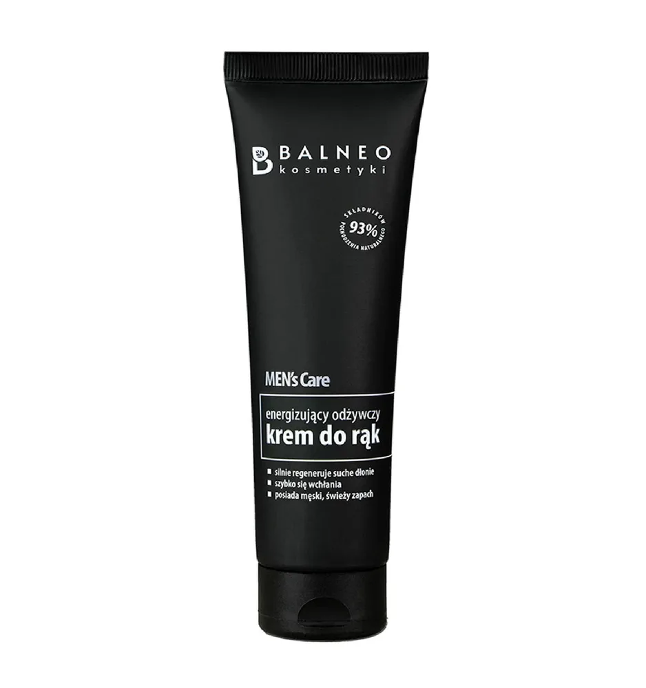 Крем для рук Balneokosmetyki Men's Care питательный с маслом ши, 100 мл