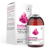 Коллаген Aura Herbals Colladrop рыбий NatiCol с витамином C, цинком и биотином, жидкость, 500 мл — фото 1
