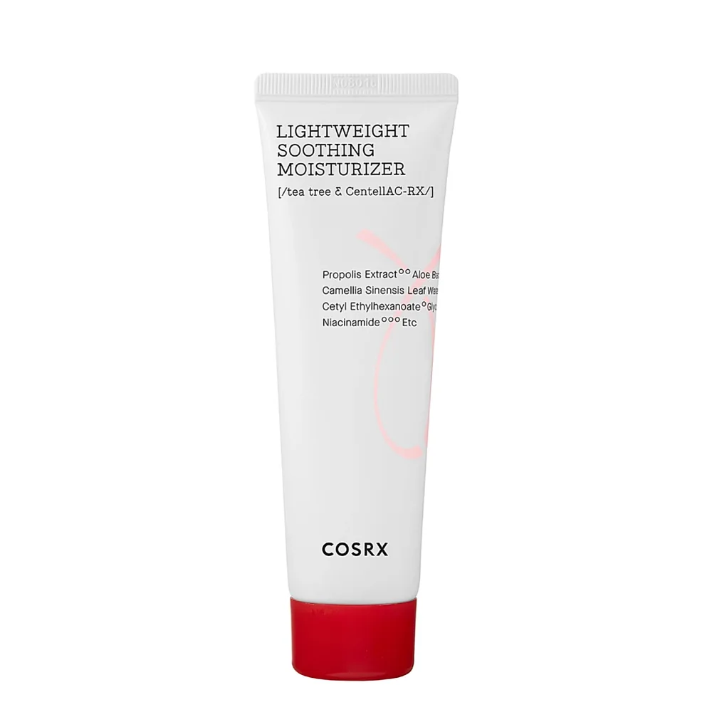 Крем для лица Cosrx AC Collection Lightweight Soothing Moisturizer лёгкий увлажняющий, успокаивающий, для проблемной кожи, 80 мл