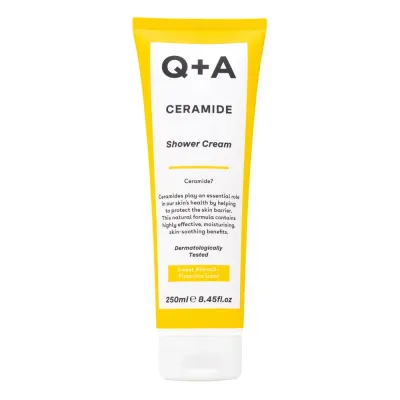 Крем-гель для душа Q+A Ceramide с церамидами и скваланом, для сухой кожи, 250 мл