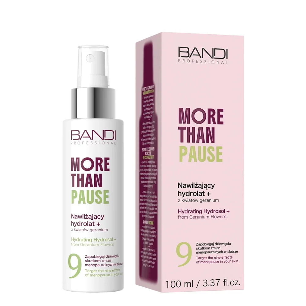 Гидролат для лица Bandi Professional More Than Pause успокаивающий увлажняющий с геранью, тоник-спрей, 100 мл