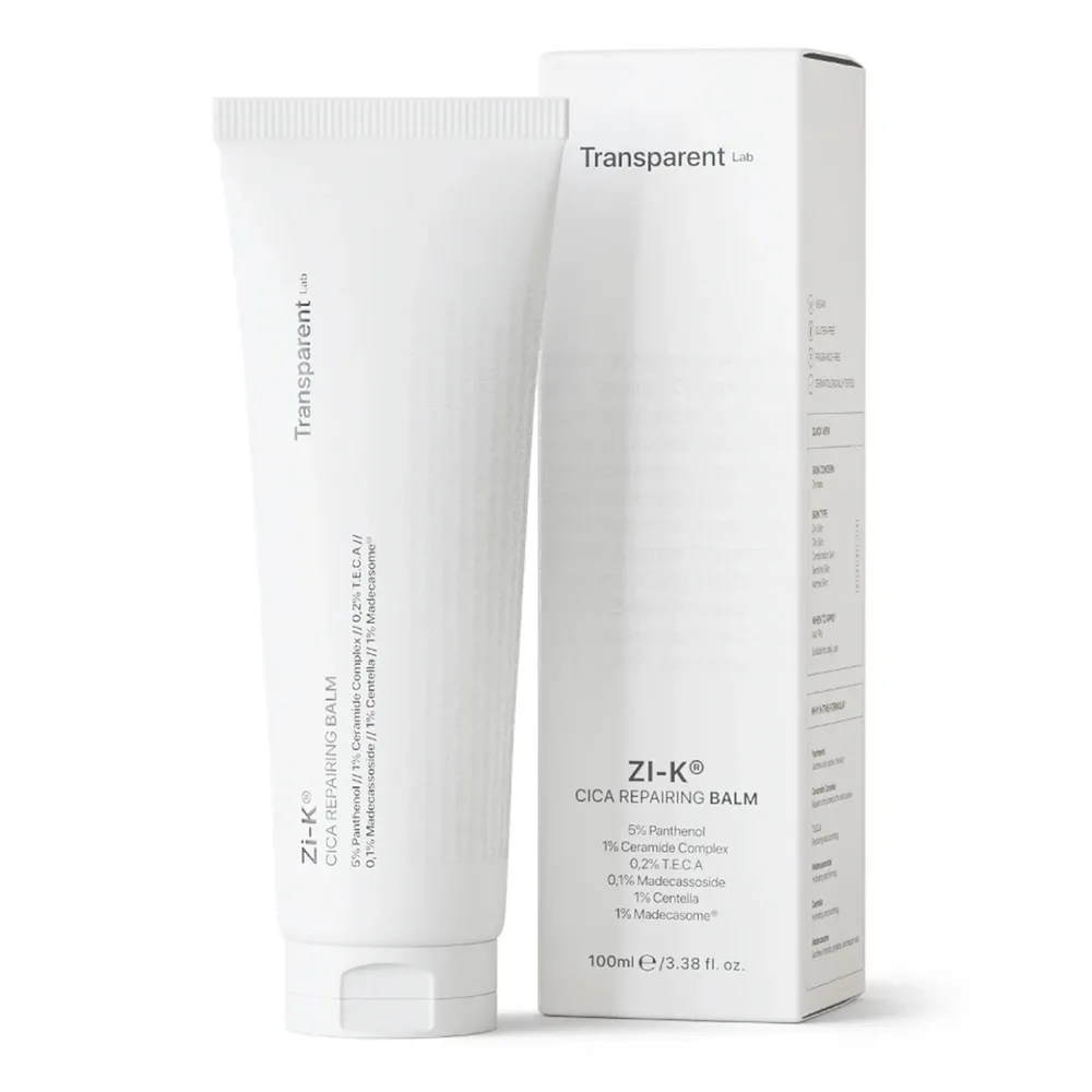 Бальзам для лица и тела Transparent Lab ZI-K Cica Repairing Balm восстанавливающий успокаивающий, для очень сухой и чувствительной кожи, 100 мл