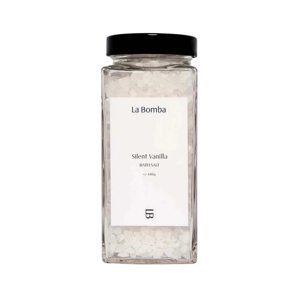 Соль для ванны La Bomba Silent Vanilla с жасмином и ванилью, 680 г