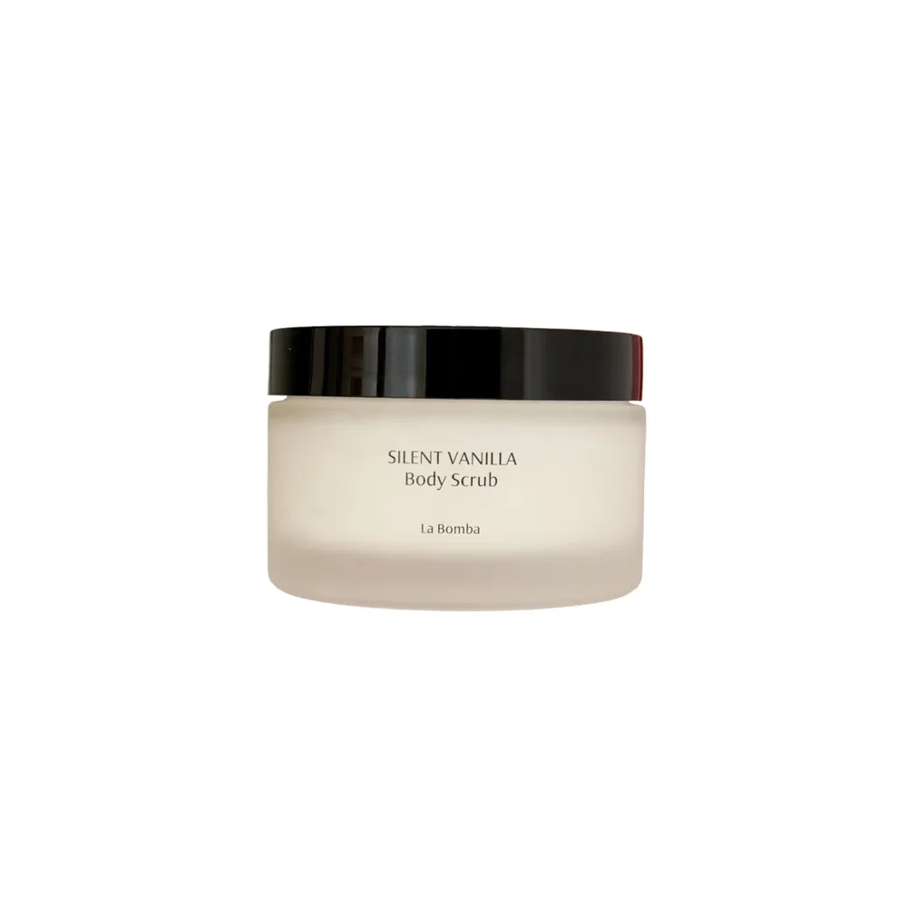 Скраб для тела La Bomba Silent Vanilla сахарно-солевой, 230 г