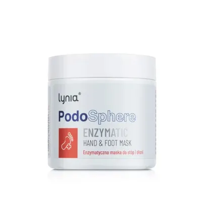 Маска для стоп и рук Lynia PodoSphere энзимная с папаином, 100 мл
