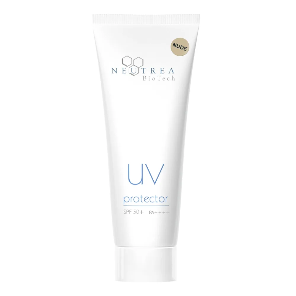 Крем солнцезащитный для лица NEUTREA BioTech UV Protector SPF 50+ PA++++ тонирующий, оттенок Nude, 75 мл