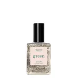 Лак для ногтей Manucurist Green METALLIC холодное золото, металлический блеск, 15 мл — фото 1