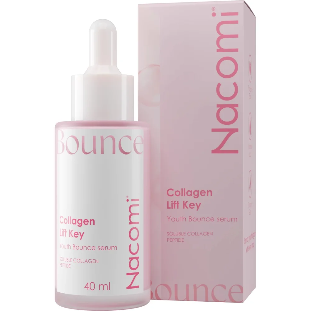 Сыворотка для лица Nacomi Collagen Lift Key Firming с коллагеном и эластином, для плотности кожи и контура, 40 мл