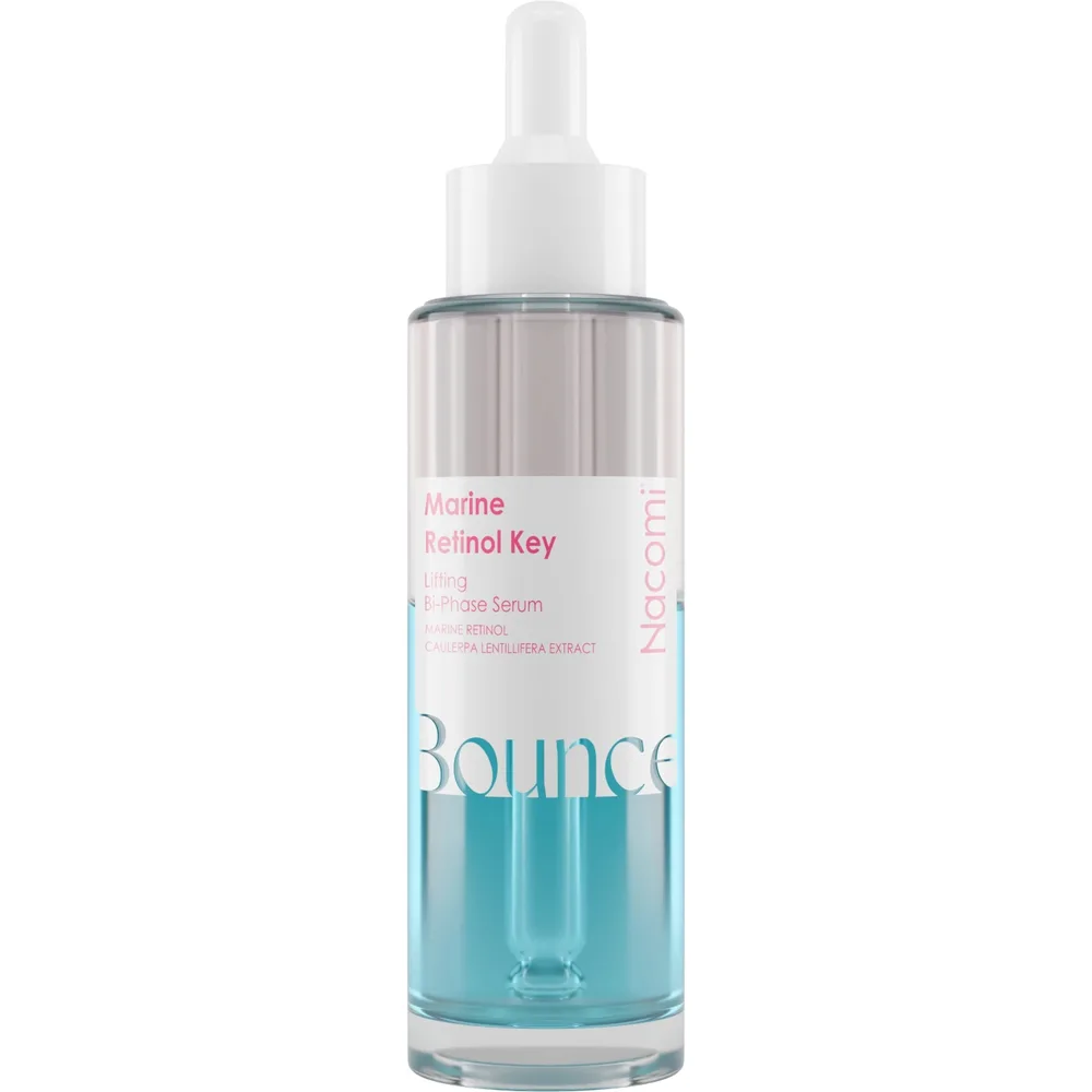 Сыворотка для лица Nacomi Marine Retinol Key Lifting двухфазная с водорослями и витамином E, лифтинг-эффект, 40 мл