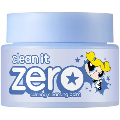 Бальзам для снятия макияжа Banila Co Clean it Zero Calming The Powerpuff Girls Edition гидрофильный, успокаивающий, для чувствительной кожи, 100 мл