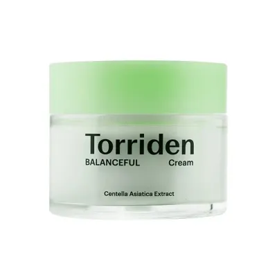 Крем для лица Torriden Balanceful Cica Cream успокаивающий увлажняющий с центеллой, для чувствительной кожи, 80 мл