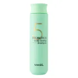 Шампунь для волос MASIL 5 Probiotics Scalp Scaling глубокого очищения, против перхоти и жирности кожи головы, 300 мл — фото 1