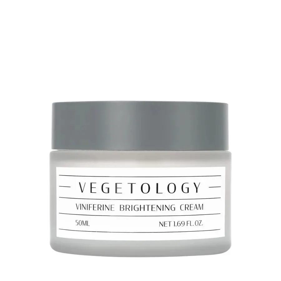 Крем для лица Vegetology Viniferine Brightening осветляющий против пигментации с виниферином и ниацинамидом, 50 мл