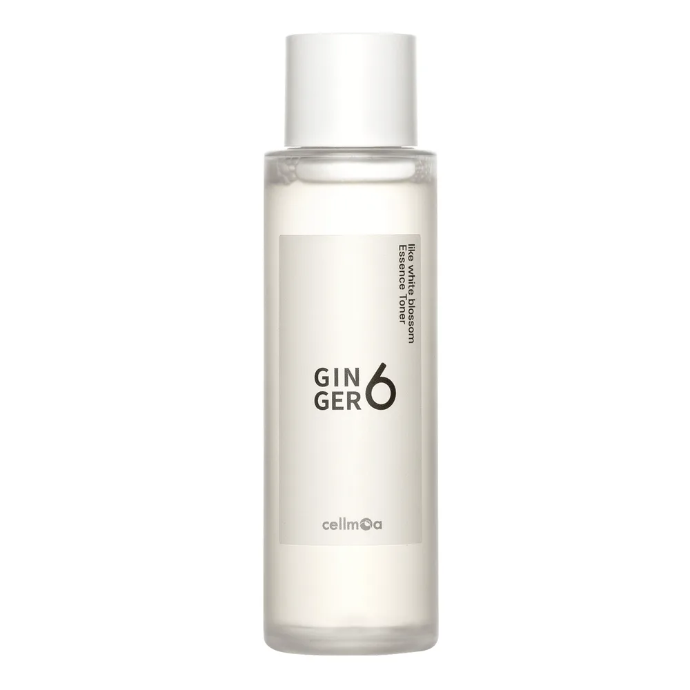 Эссенция-тоник для лица Ginger6 Essence Toner увлажняющая антиоксидантная с имбирной водой и пептидами, 150 мл