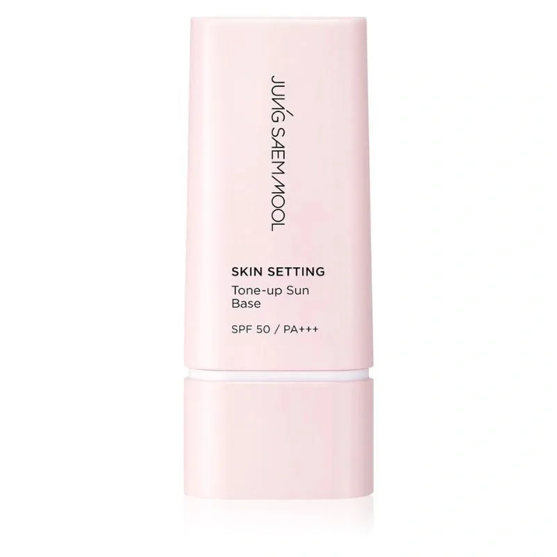 База под макияж JUNG SAEM MOOL Skin Setting Tone-up Sun Base солнцезащитные фильтры, эффект сияния, 35 мл