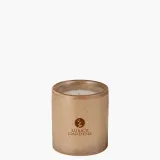 Свеча ароматическая Lubicz Gardens Amber Bloom круглая, соевый воск, ирис, фрезия и амбра, около 25 часов, 135 г — фото 2