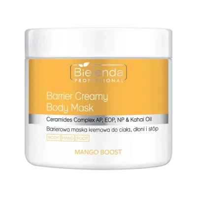Маска для тела Bielenda Professional Mango Boost барьерная кремовая для тела, рук и ног, 600 г