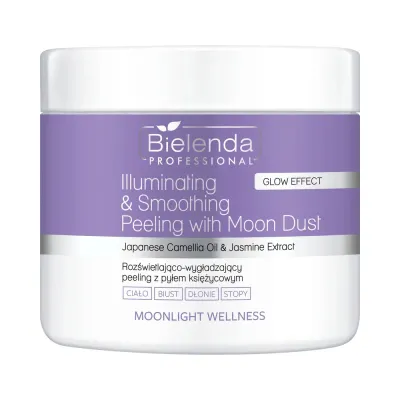 Пилинг для тела Bielenda Professional Moonlight Wellness сияющий разглаживающий с лунной пылью, 550 г