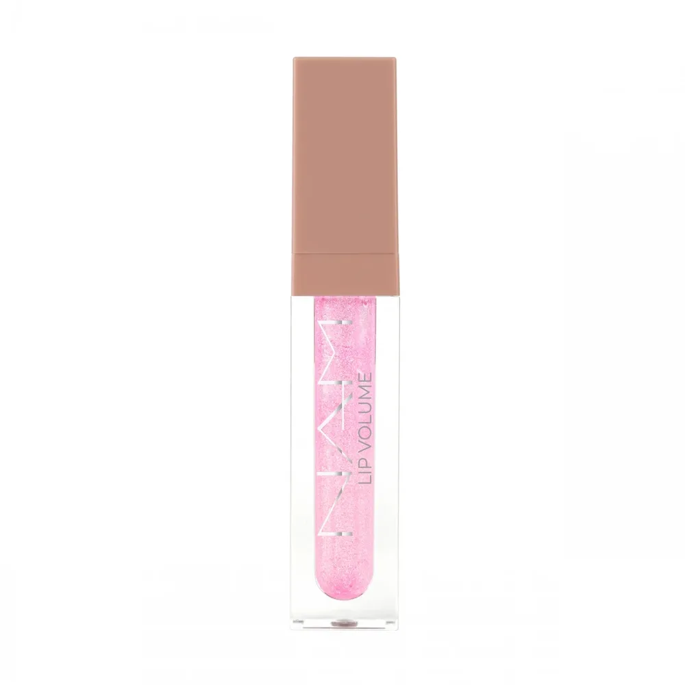 Блеск для губ NAM Lip Volume 2 Aurora Pink с мерцанием, эффект объёма, 42 г