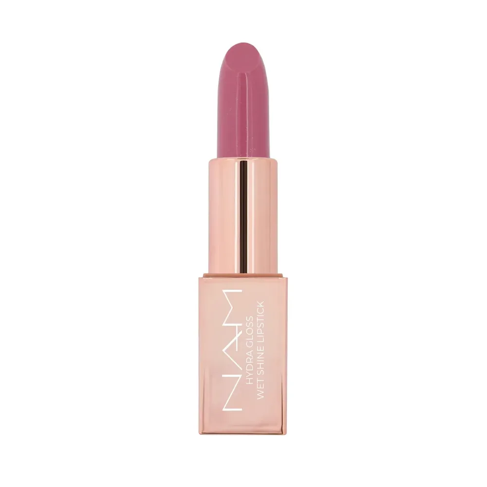 Помада для губ NAM Hydra Gloss Wet Shine Lipstick оттенок 2 глянцевый финиш, визуальный объём, 45 г