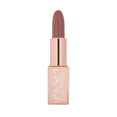 Помада для губ NAM Hydra Gloss Wet Shine Lipstick оттенок 4 эффект блеска для губ, кремовая текстура, 45 г