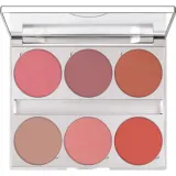 Палитра румян Kryolan Blusher Palette 6 Colors Haze 6 оттенков, для скульптурирования, 15 г — фото 1