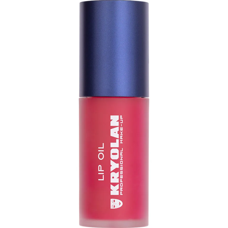 Масло для губ Kryolan Lip Oil оттенок Electric Magenta ухаживающее с блеском, яркий розово-пурпурный оттенок, 7 мл