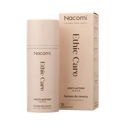 Сыворотка для лица Nacomi Ethic Care Multi-Action Serum мультифункциональная против морщин, увлажняющая с растительными маслами, 30 мл