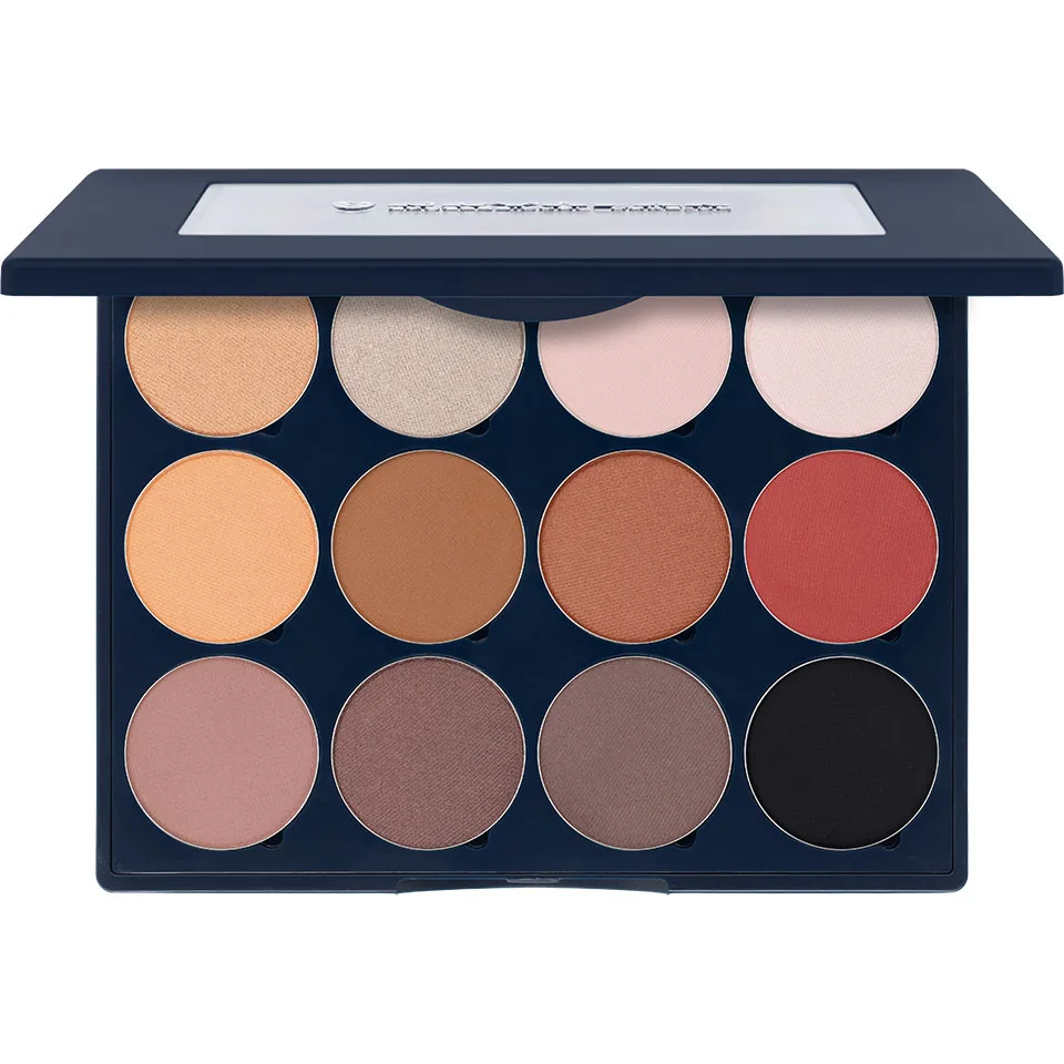 Палетка теней для век Kryolan Velvet Vision Eye Shadow Palette Velvet 2 профессиональная, 18 г