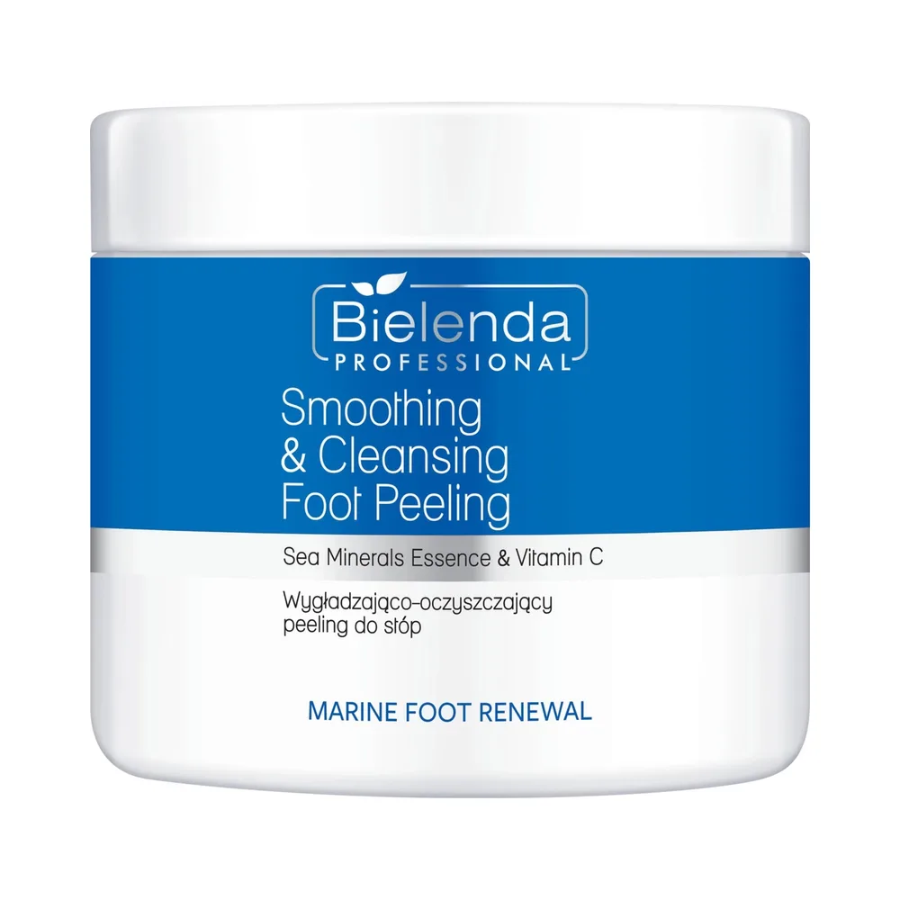 Пилинг для стоп Bielenda Professional Marine Foot Renewal сглаживающе-очищающий, морские минералы, 600 г