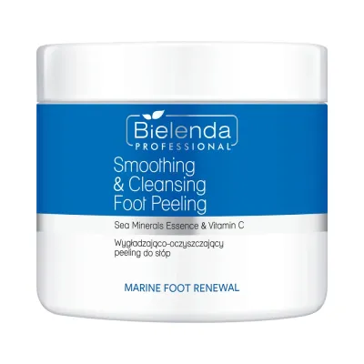 Пилинг для стоп Bielenda Professional Marine Foot Renewal сглаживающе-очищающий, морские минералы, 600 г