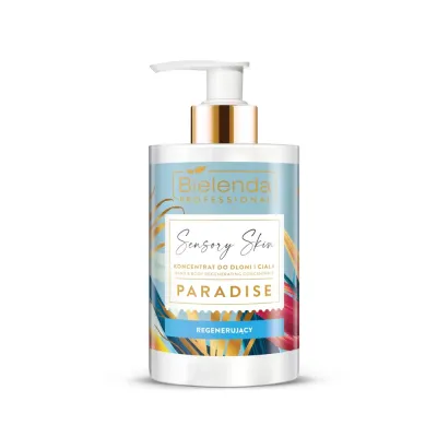Крем для рук и тела Bielenda Professional Sensory Skin Paradise восстанавливающий, концентрат с фруктово-цветочным ароматом, 300 мл