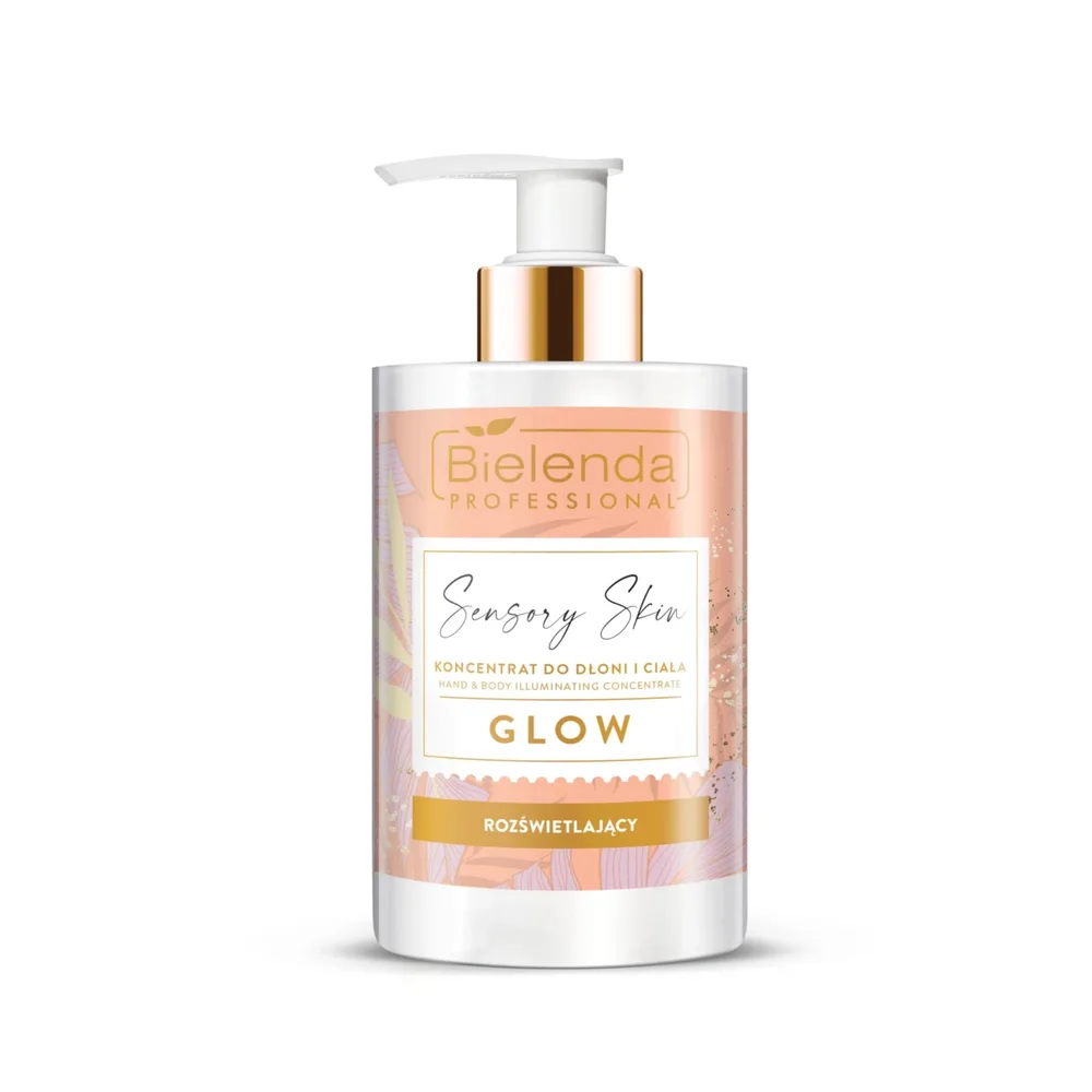 Крем для рук и тела Bielenda Professional Sensory Skin Glow для сияния, концентрат с эффектом glow, 300 мл