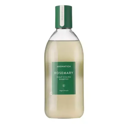 Шампунь для кожи головы Aromatica Rosemary Scalp Scaling очищающий с розмарином и BHA-кислотой, 400 мл