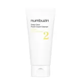 Гель для умывания Numbuzin No.2 Deep Clean Fresh Cream Cleanser кремовый, глубоко очищающий, 120 мл — фото 1