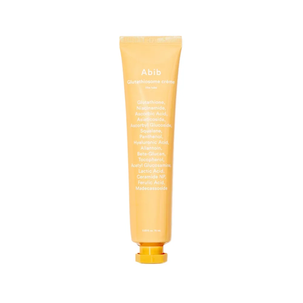 Крем для лица Abib Glutathiosome Cream Vita Tube осветляющий, против пигментных пятен, с глутатионом, 75 мл