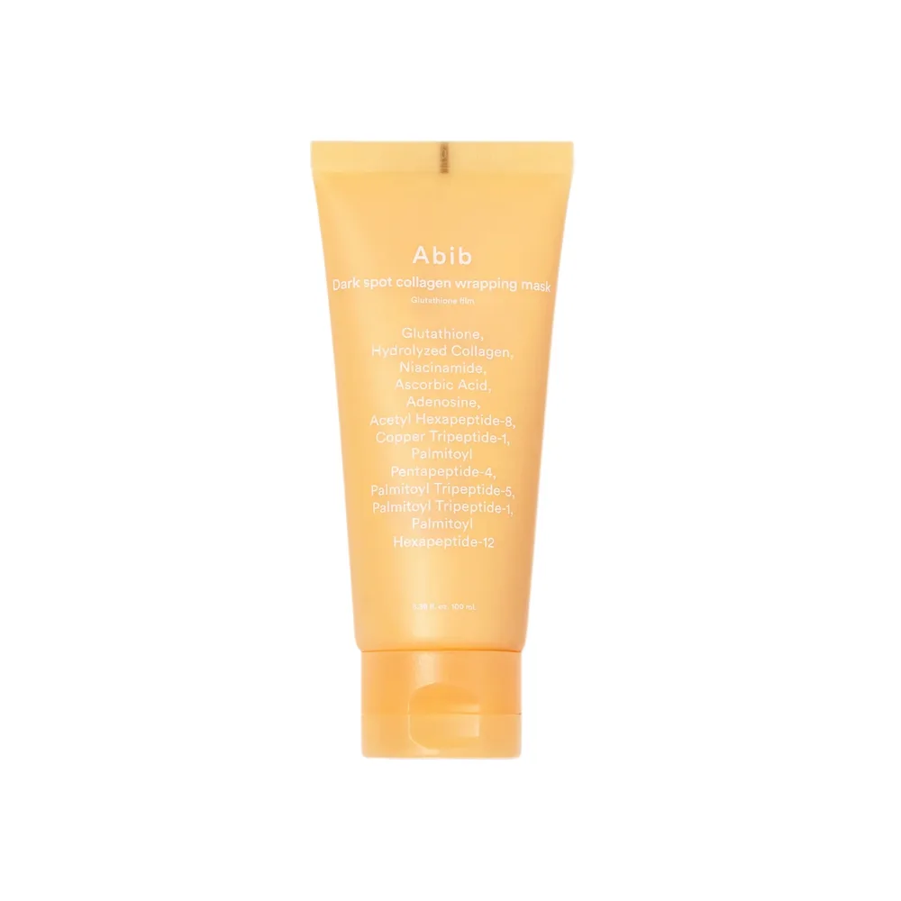 Маска для лица Abib Dark Spot Collagen Wrapping Mask Glutathione Film плёночная с коллагеном и глутатионом, 100 мл
