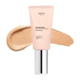 Тональный крем для лица NEO MAKE UP Intense Serum Sheer Foundation 03 лёгкое покрытие, SPF 30, сияющий финиш, 30 мл — фото 1